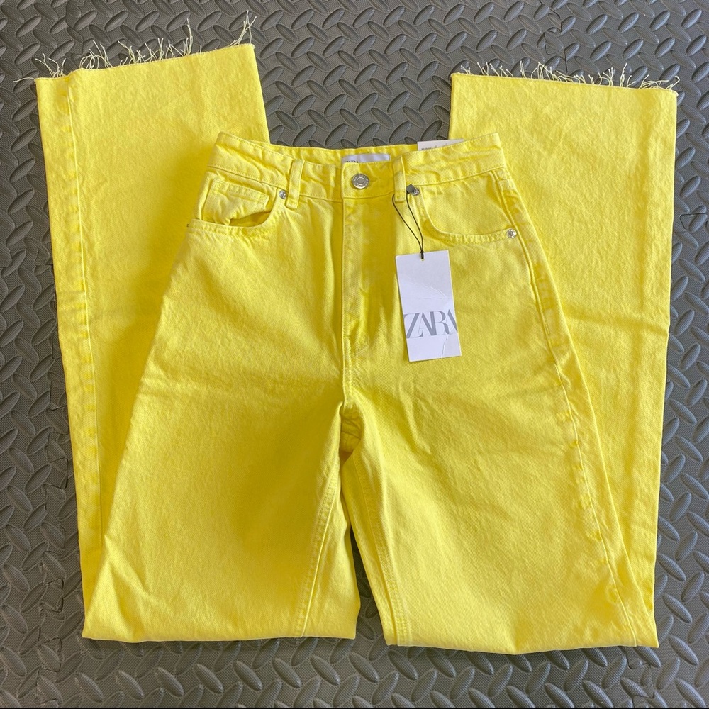 Zara Jeans NWT🐥☀️🍋🍌🧀🧈🍯